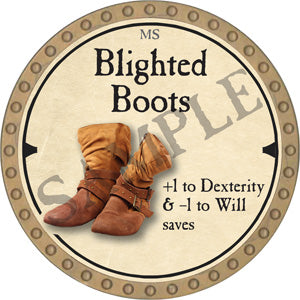 Blighted Boots - 2019 (Gold)