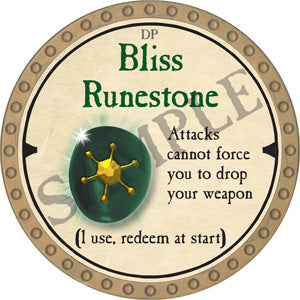 Bliss Runestone - 2019 (Gold)