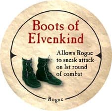 Boots of Elvenkind - 2006 (Wooden)