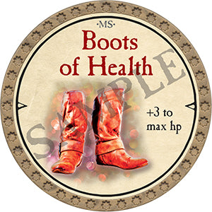 Boots of Health - 2021 (Gold)