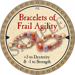 Bracelets of Frail Agility - 2019 (Gold) - R