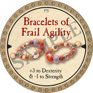 Bracelets of Frail Agility - 2019 (Gold) - C10