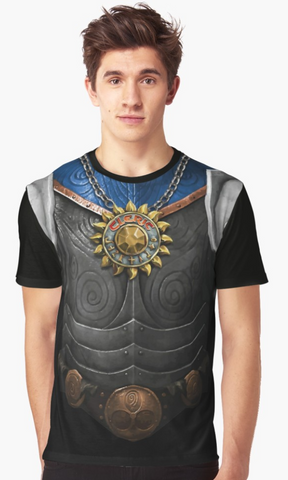 Dungeon Adventure Graphic T-Shirt: Cleric