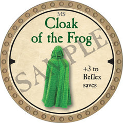 Cloak of the Frog - 2019 (Gold)