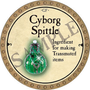Cyborg Spittle - 2022 (Gold) - T