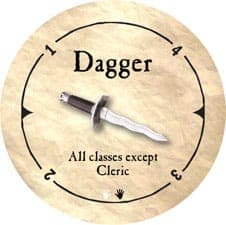 Dagger - 2005b (Wooden) - C26