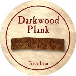 Darkwood Plank - Yearless (Gold)