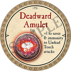 Deadward Amulet - 2021 (Gold) - C37