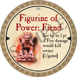 Figurine of Power: Fiend - 2019 (Gold) - C10