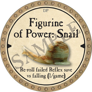 Figurine of Power: Snail - 2019 (Gold)