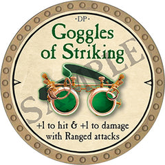 Goggles of Striking - 2021 (Gold) - T