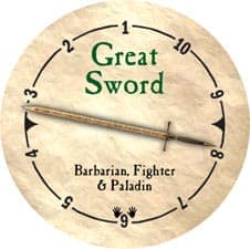 Great Sword - 2005b (Wooden) - C26