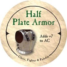 Half Plate Armor - 2005b (Wooden)