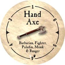 Hand Axe - 2006 (Wooden) - C26