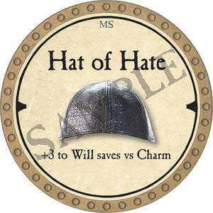 Hat of Hate - 2019 (Gold)