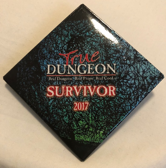 True Dungeon The Moongate Maze Puzzle Completion Button (Survivor) - 2017