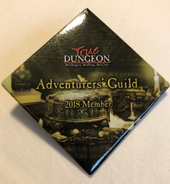 Adventurers’ Guild Membership Button - 2018 - C17