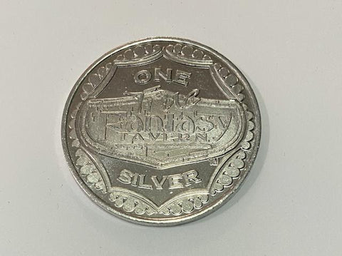 True Dungeon True Fantasy Tavern Silver Coin - C74