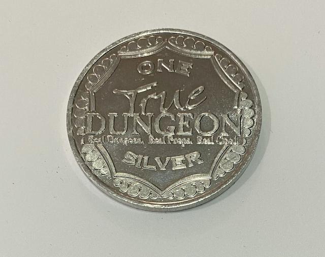 True Dungeon True Fantasy Tavern Silver Coin - C26