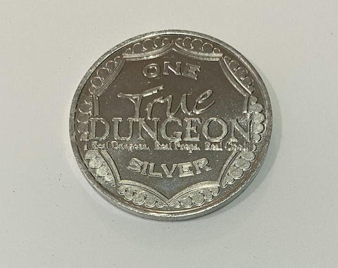 True Dungeon True Fantasy Tavern Silver Coin - C74