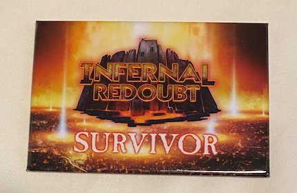 True Dungeon Infernal Redoubt Completion Button (Survivor) - 2019