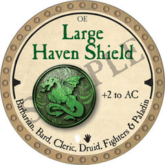 Large Haven Shield - 2019 (Gold)