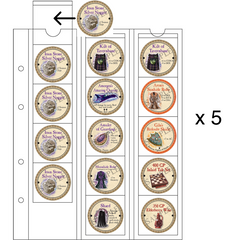 Token Binder Sheet (Pack of 5)