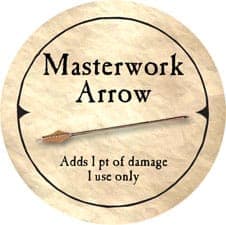 Masterwork Arrow - 2006 (Wooden) - C26
