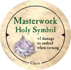 Masterwork Holy Symbol - 2005b (Wooden)