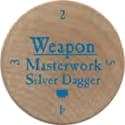 Masterwork Silver Dagger - 2006 (Wooden)