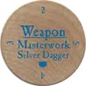 Masterwork Silver Dagger - 2006 (Wooden) - T – Trent Tokens