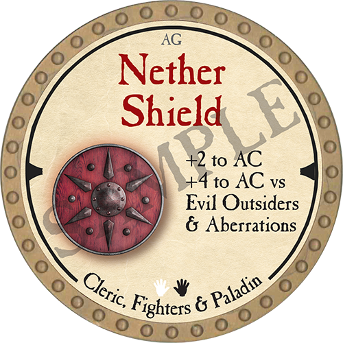 Nether Shield - 2019 (Gold)