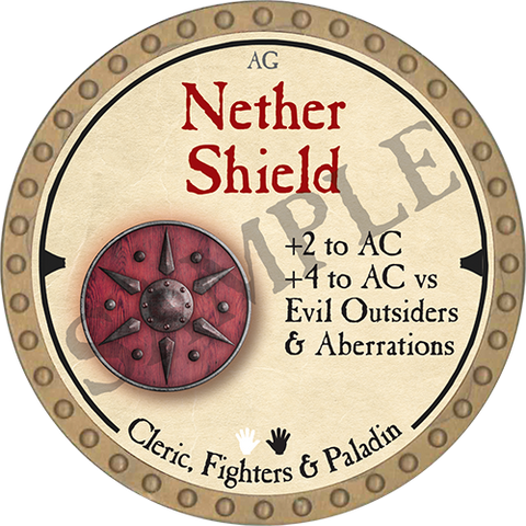 Nether Shield - 2019 (Gold)