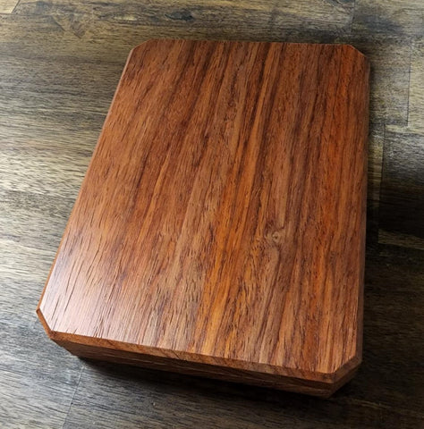 Large Clamshell Token Holder - Padauk Wood (24 Tokens)