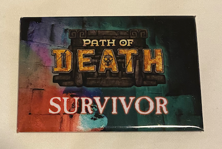 True Dungeon Path of Death Completion Button (Survivor) - 2019 - C17