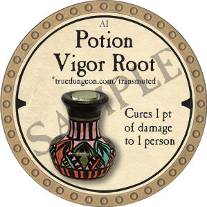 Potion Vigor Root - 2019 (Gold)