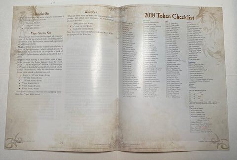 True Dungeon Quick Token Reference 2018