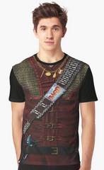 Dungeon Adventure Graphic T-Shirt: Bard
