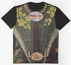 Dungeon Adventure Graphic T-Shirt: Druid