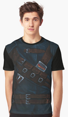 Dungeon Adventure Graphic T-Shirt: Rogue (karn)