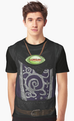 Dungeon Adventure Graphic T-Shirt: Wizard