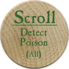 Scroll Detect Poison (UC-A) - 2005a (Wooden)