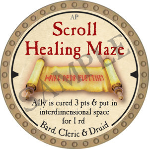 Scroll Healing Maze - 2019 (Gold)