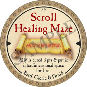 Scroll Healing Maze - 2019 (Gold) - R