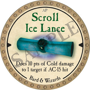 Scroll Ice Lance - 2019 (Gold)