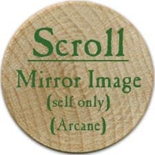 Scroll Mirror Image - 2006 (Wooden)