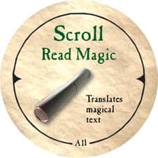 Scroll Read Magic - 2005b (Wooden) - C37
