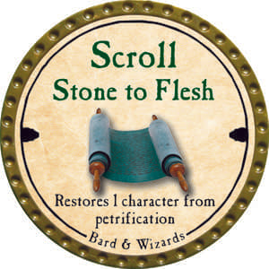 Scroll Stone to Flesh - 2006 (Wooden)