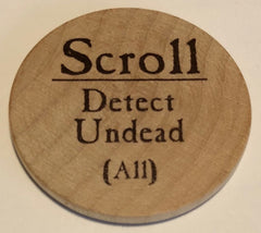 Scroll Detect Undead - 2003 (Wooden) - C37