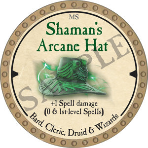 Shaman's Arcane Hat - 2019 (Gold)